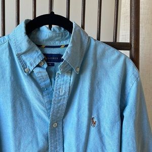 Vintage Polo Ralph Lauren Oxford button front!